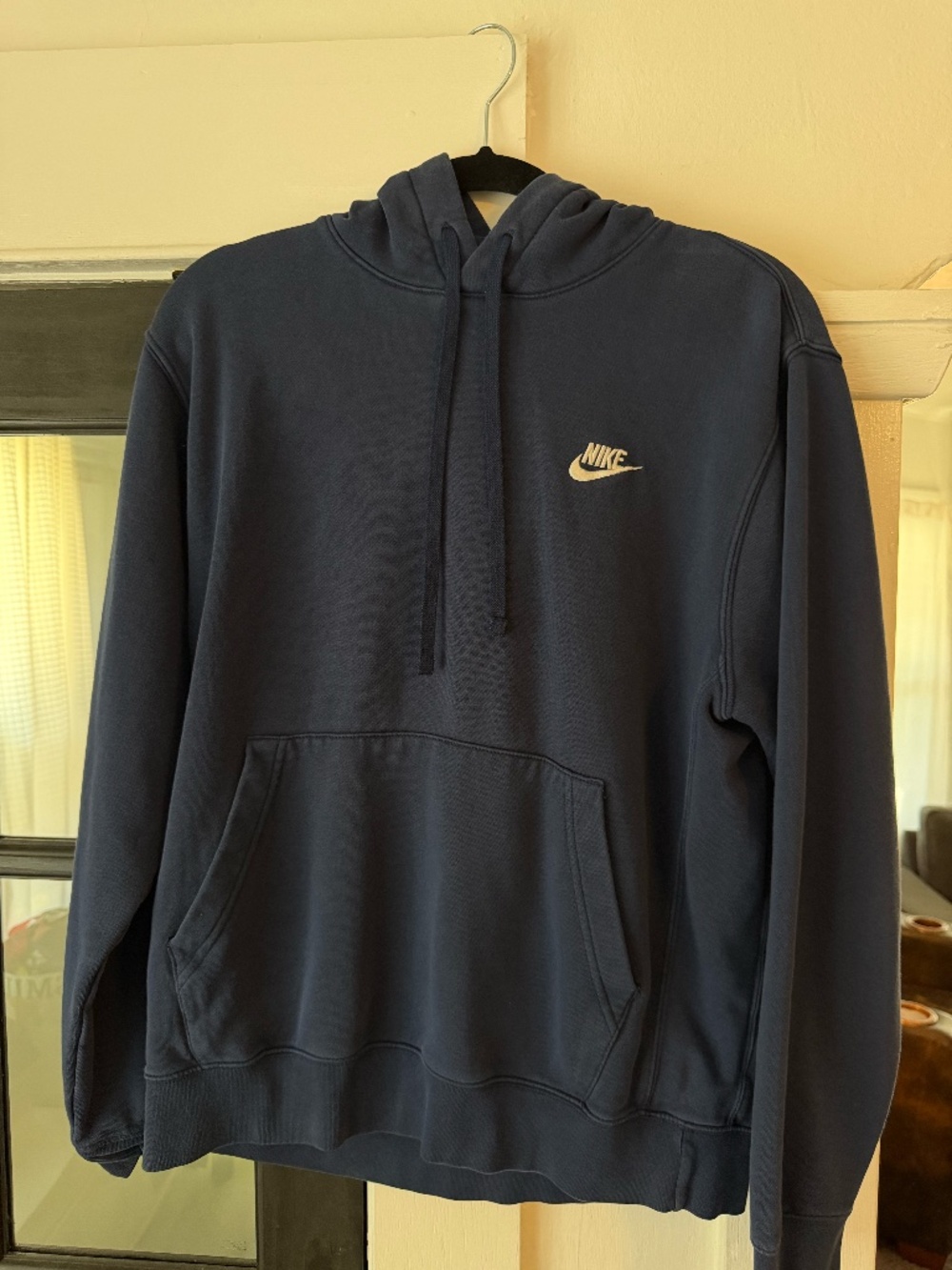 Navy Nike Hoodie (Size M)